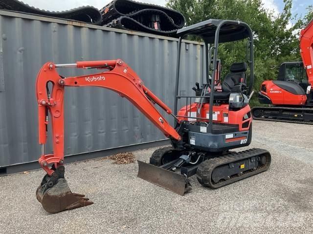 Kubota U17VR1 Lánctalpas kotrók