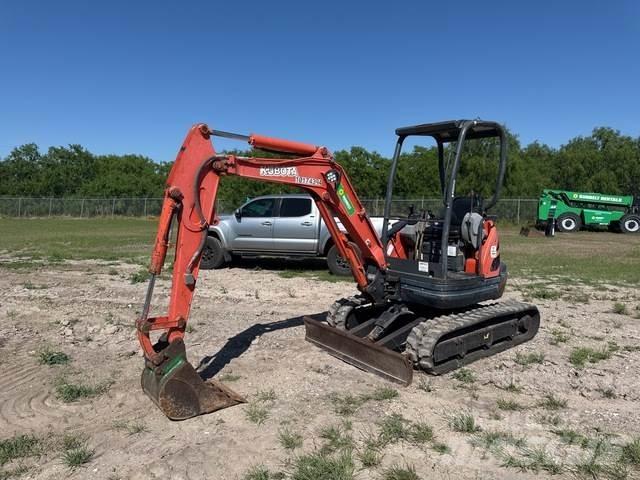 Kubota U25 Lánctalpas kotrók