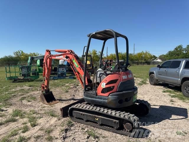 Kubota U25 Lánctalpas kotrók