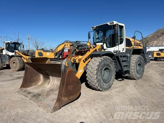 Liebherr L550 Gumikerekes homlokrakodók