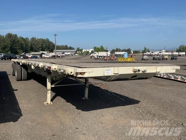 Lufkin FL-75 Platós / Ponyvás pótkocsik