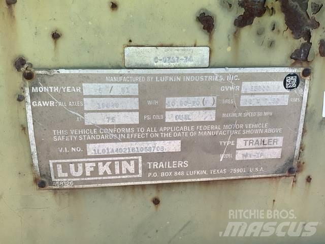 Lufkin TFV-IP Dobozos pótkocsik