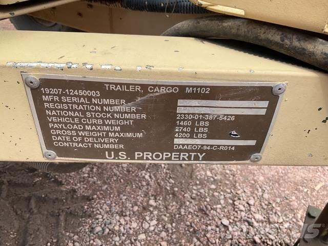  Raytheon M1102 Egyéb pótkocsik