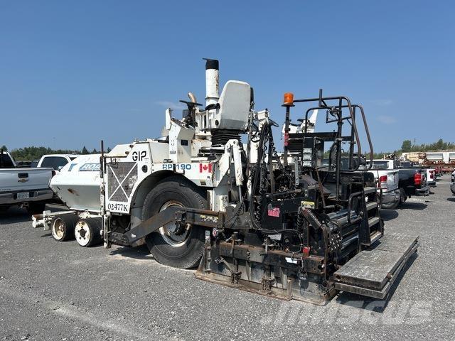 Roadtec RP-190 Aszfalt terítõ gépek