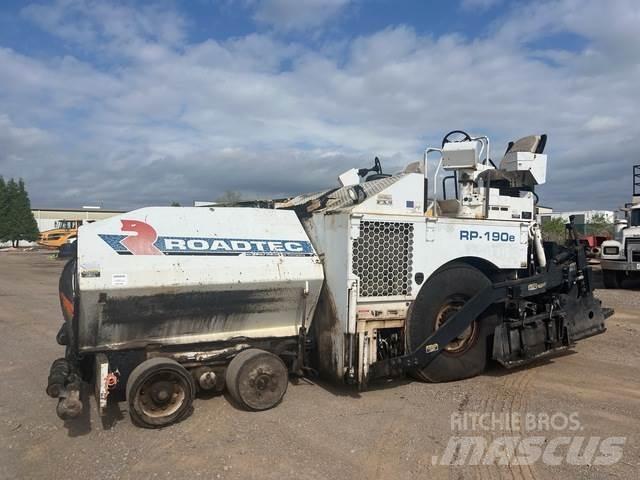 Roadtec RP190E Aszfalt terítõ gépek