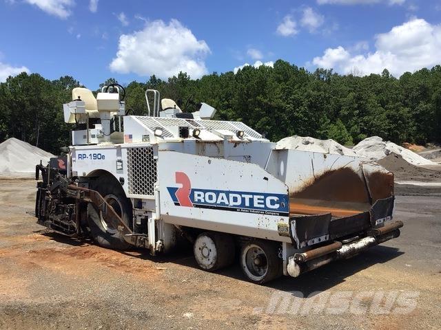 Roadtec RP190E Aszfalt terítõ gépek