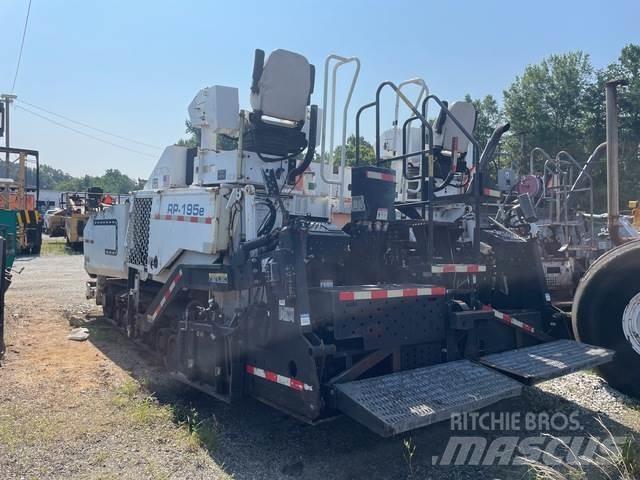 Roadtec RP195E Aszfalt terítõ gépek