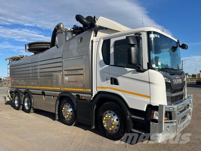 Scania G450 Vákuum teherautok