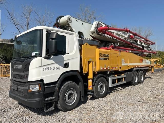 Scania P450 Betonpumpák