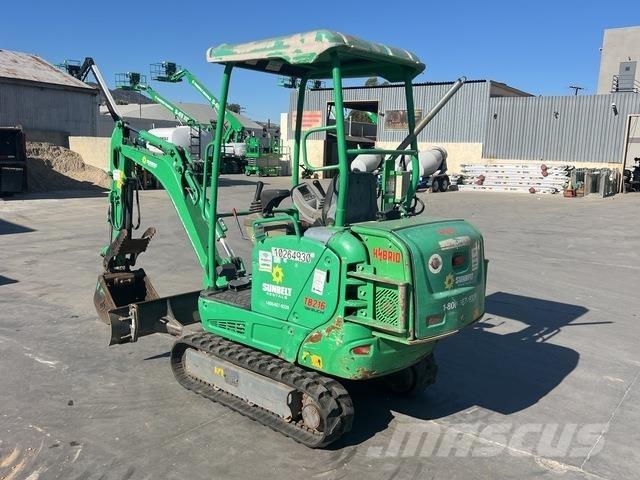 Takeuchi TB216 Lánctalpas kotrók