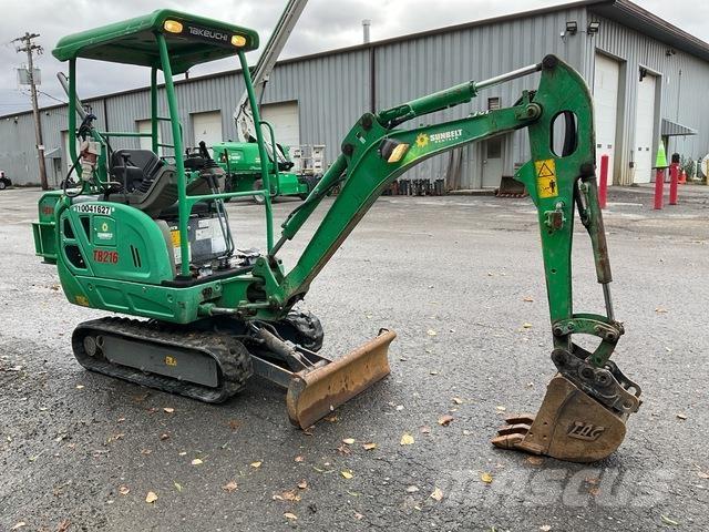 Takeuchi TB216 Lánctalpas kotrók