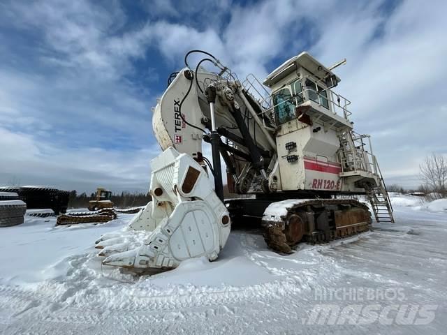 Terex RH120E Homlokrakodó Kotrók