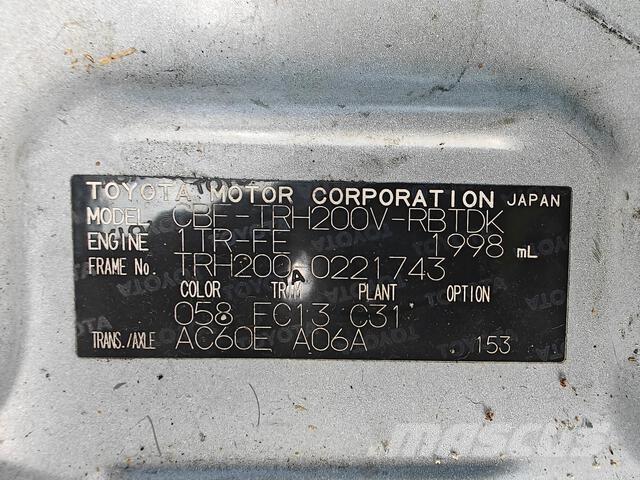 Toyota Hiace Mini buszok