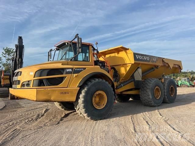 Volvo A40G Csuklósdömperek