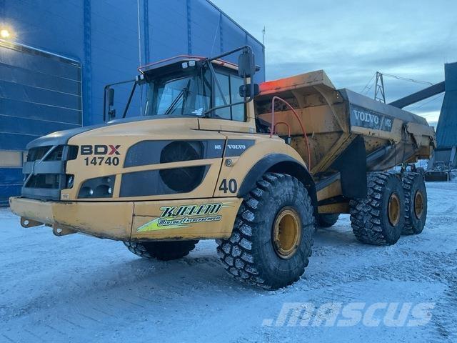 Volvo A40G Csuklósdömperek