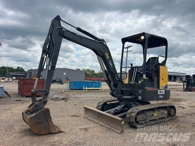 Volvo EC27D Lánctalpas kotrók