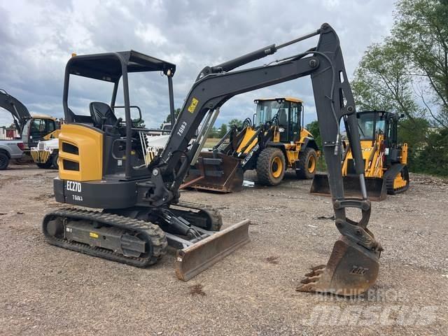 Volvo EC27D Lánctalpas kotrók