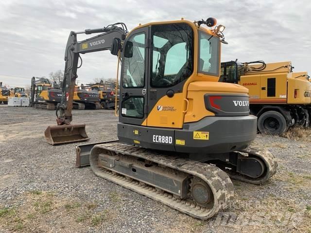 Volvo ECR88D Lánctalpas kotrók