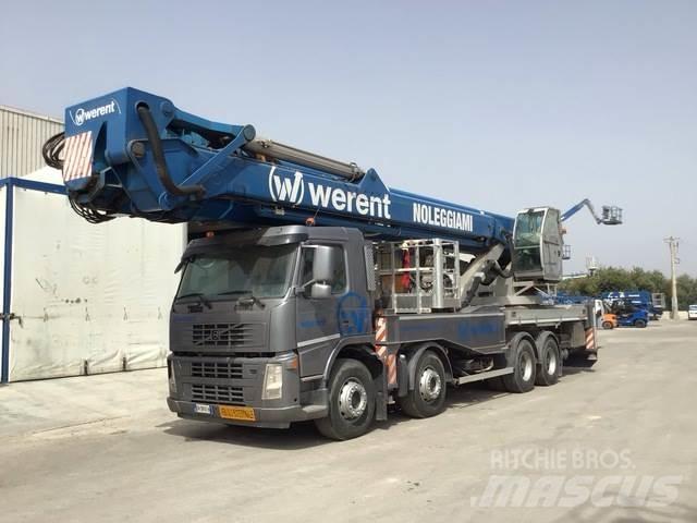 Volvo FM Teherautóra szerelt emelők és állványok