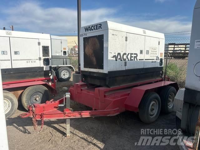 Wacker G50 Dízel áramfejlesztők