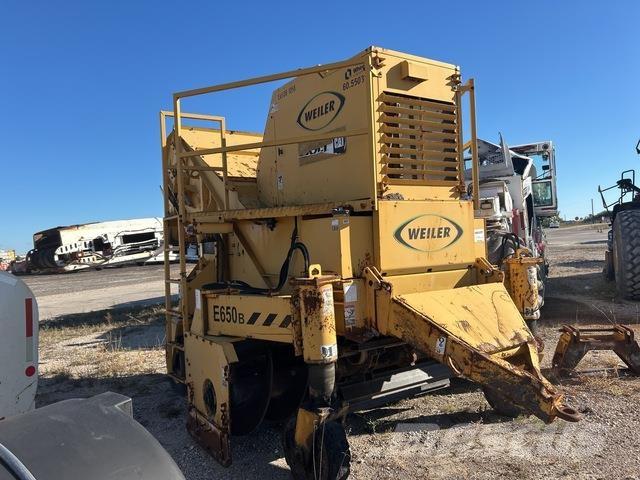 Weiler E650b Aszfalt terítõ gépek