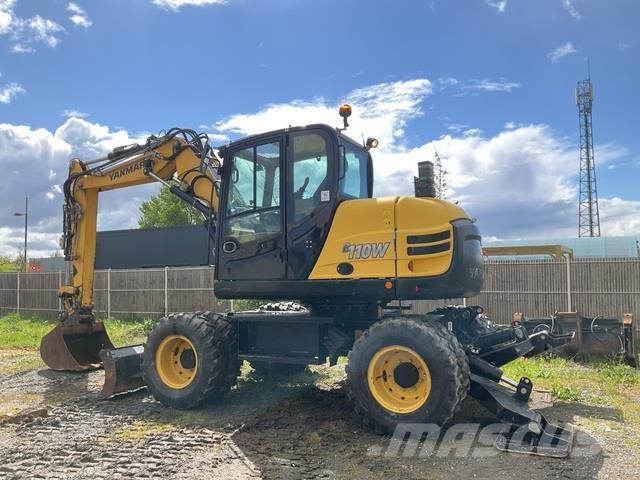 Yanmar B110W Gumikerekes kotrók