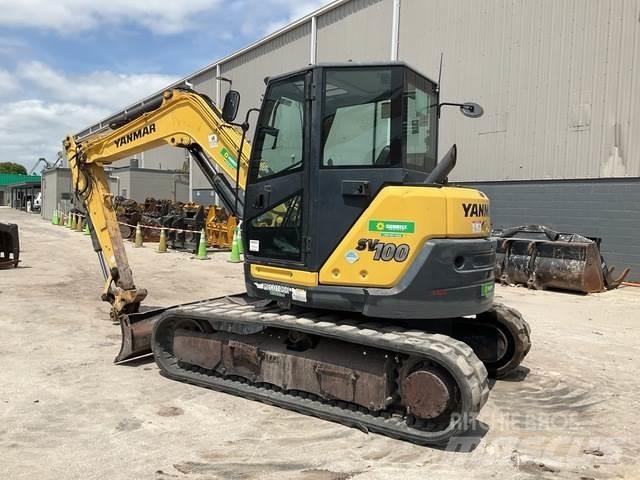 Yanmar SV100 Lánctalpas kotrók