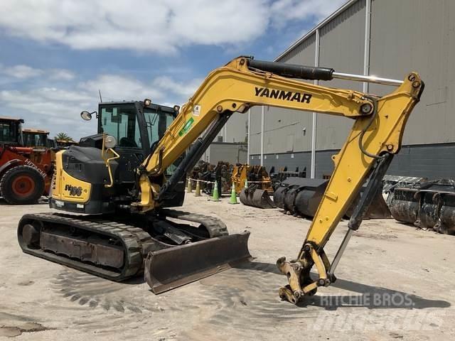 Yanmar SV100 Lánctalpas kotrók