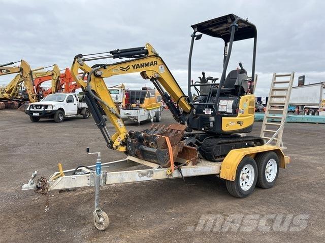 Yanmar ViO17-A Mini kotrók < 7t