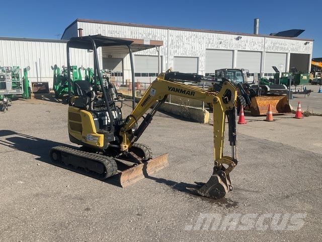 Yanmar ViO17-A Lánctalpas kotrók