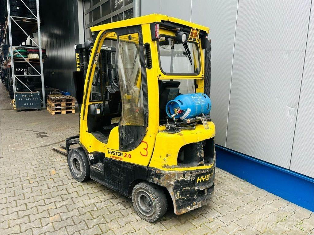 Hyster H2.0FTS Gázüzemű targoncák