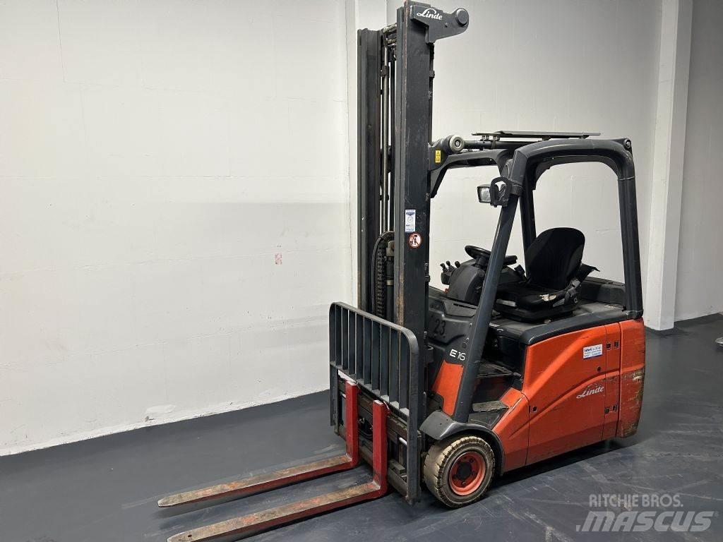 Linde E16H-01 Elektromos targoncák