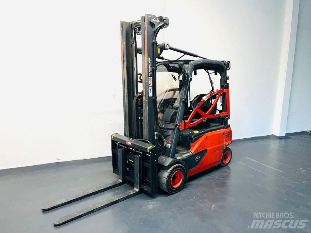 Linde E20PL-02 Elektromos targoncák
