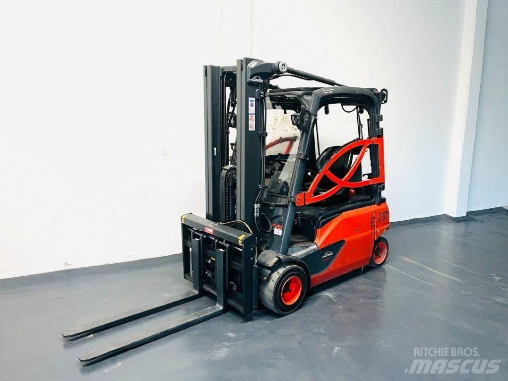 Linde E20PL-02 Elektromos targoncák