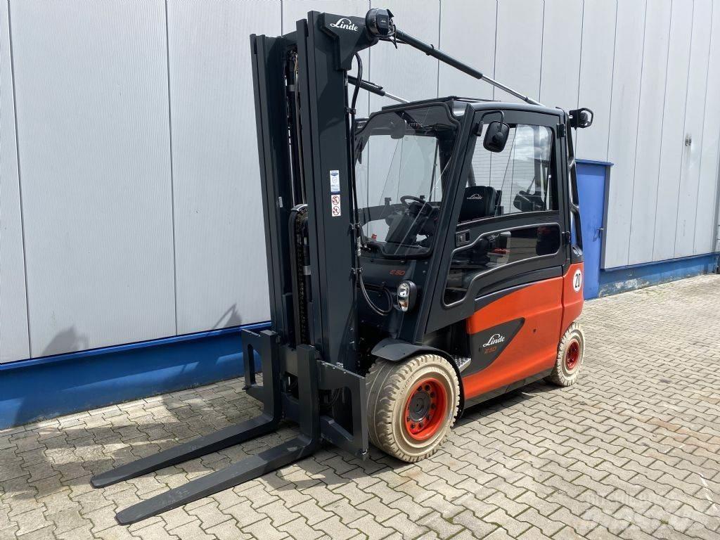Linde E50HL Elektromos targoncák