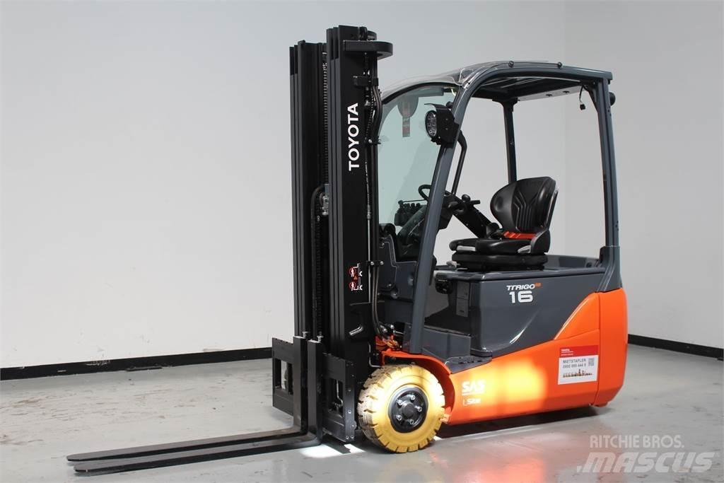 Toyota 8FBE16T Elektromos targoncák