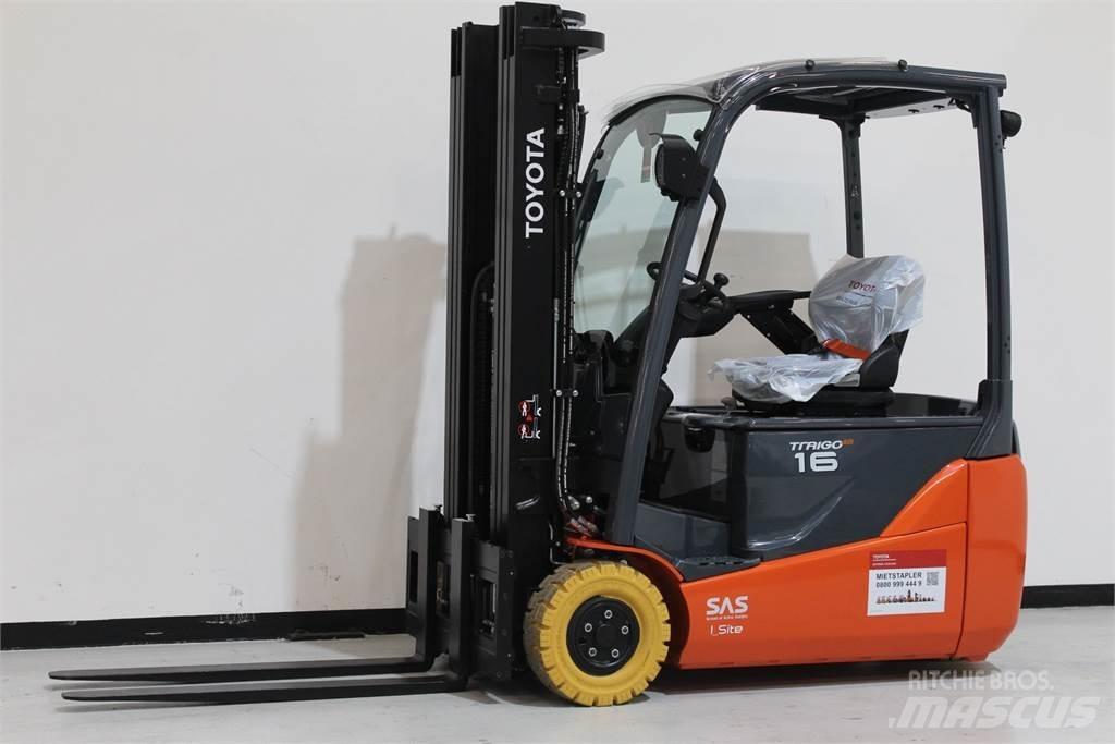 Toyota 8FBE16T Elektromos targoncák