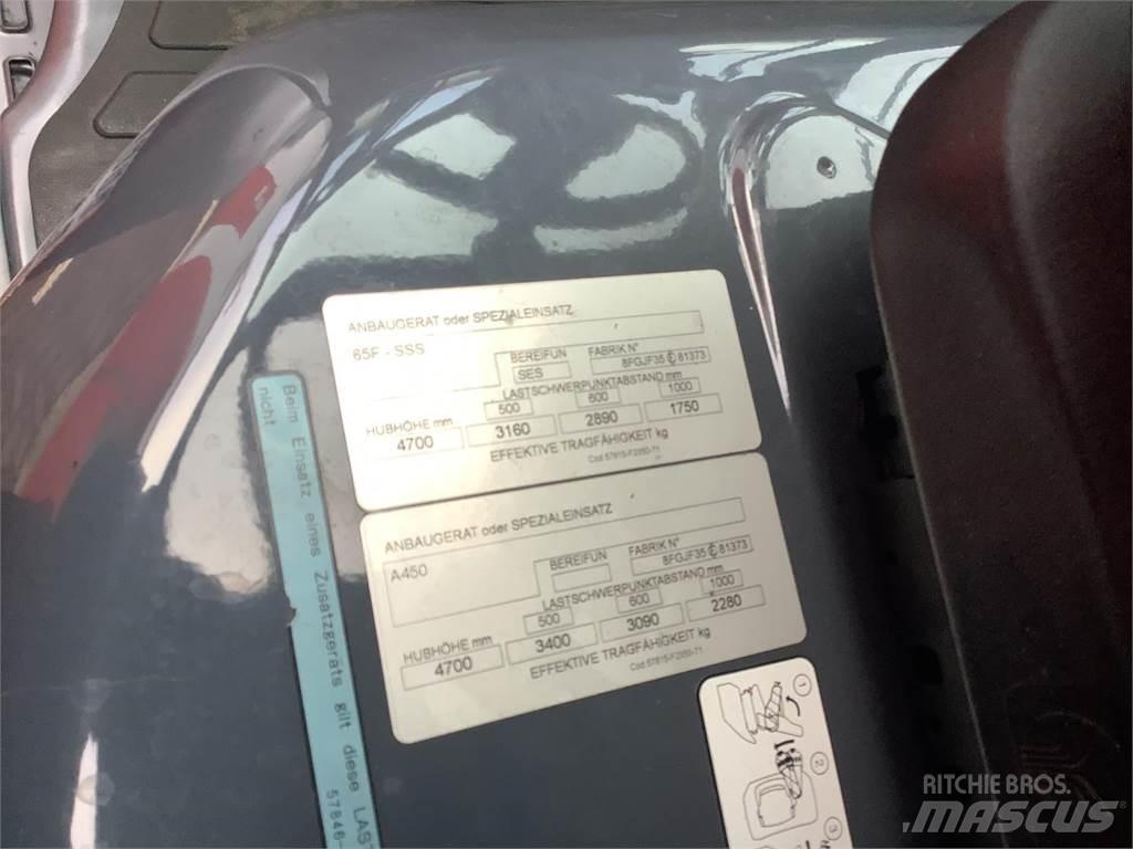 Toyota 8FGJF35 Gázüzemű targoncák
