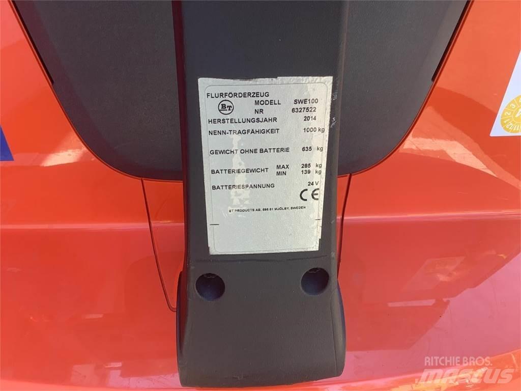 Toyota SWE100 Gyalogkíséretű targonca