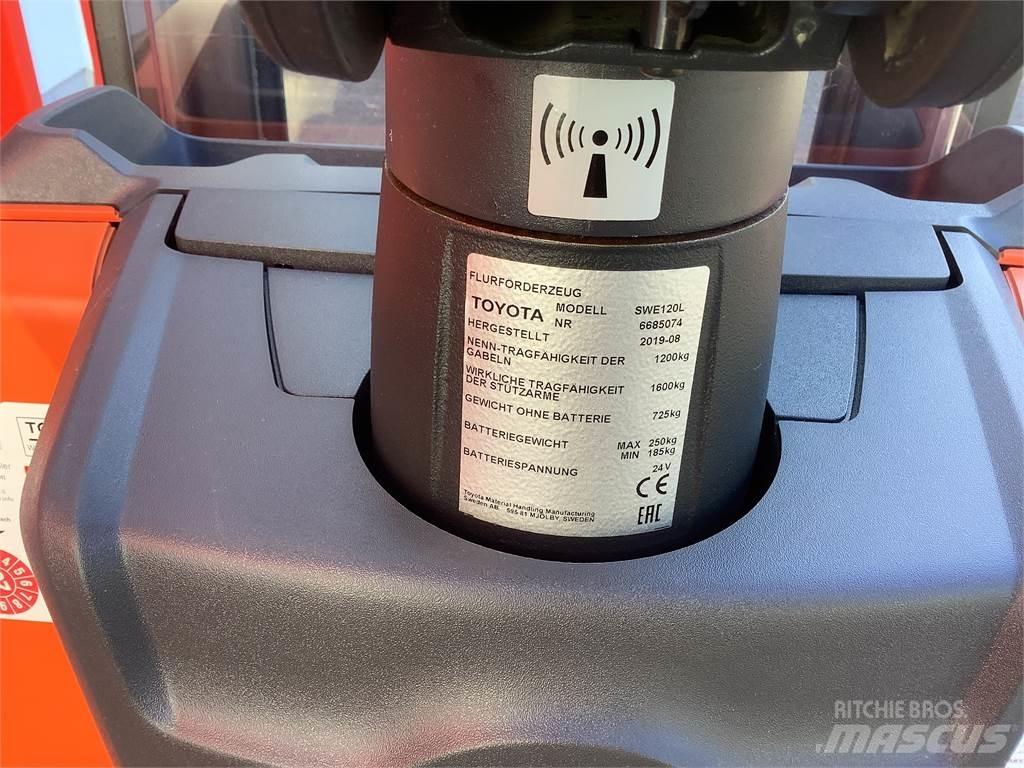 Toyota SWE120L Gyalogkíséretű targonca