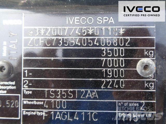 Iveco 35S16 Dobozos teherautók