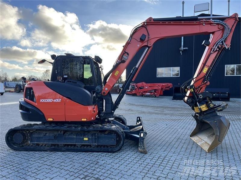 Kubota KX080-4 Mini kotrók < 7t