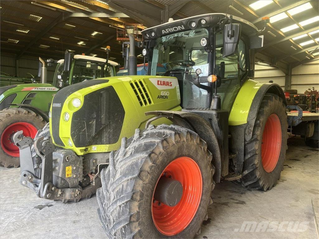 CLAAS ARION 650 Traktorok
