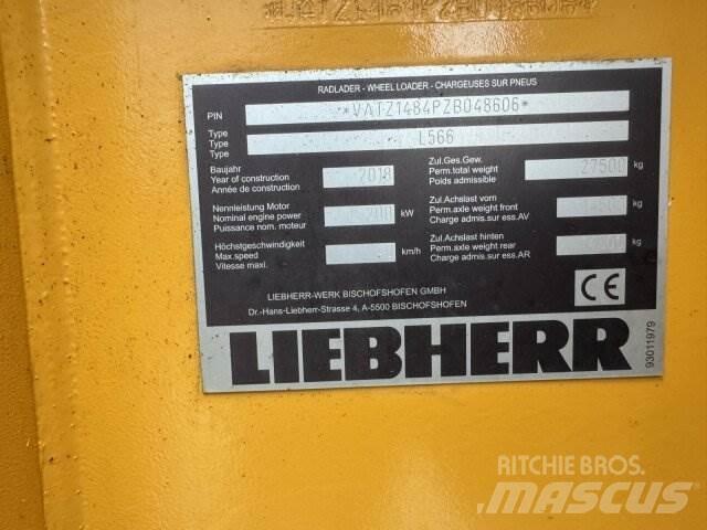 Liebherr L 566 / Waage Gumikerekes homlokrakodók