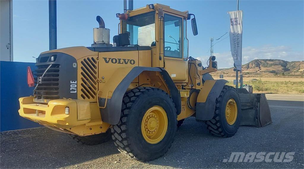 Volvo L70E Gumikerekes homlokrakodók