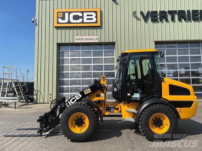 JCB 409 Gumikerekes homlokrakodók