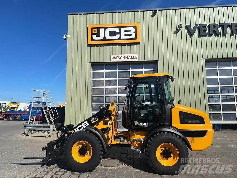 JCB 409 Gumikerekes homlokrakodók