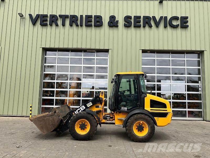 JCB 409 Gumikerekes homlokrakodók