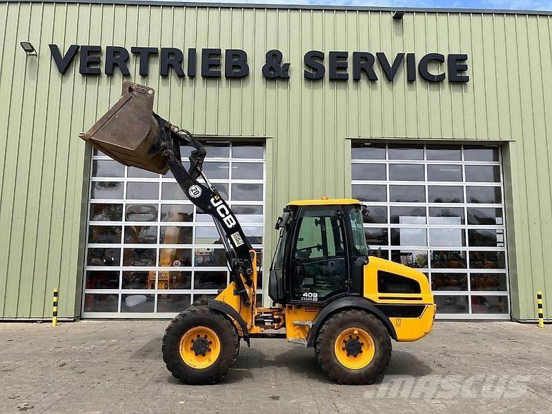 JCB 409 Gumikerekes homlokrakodók