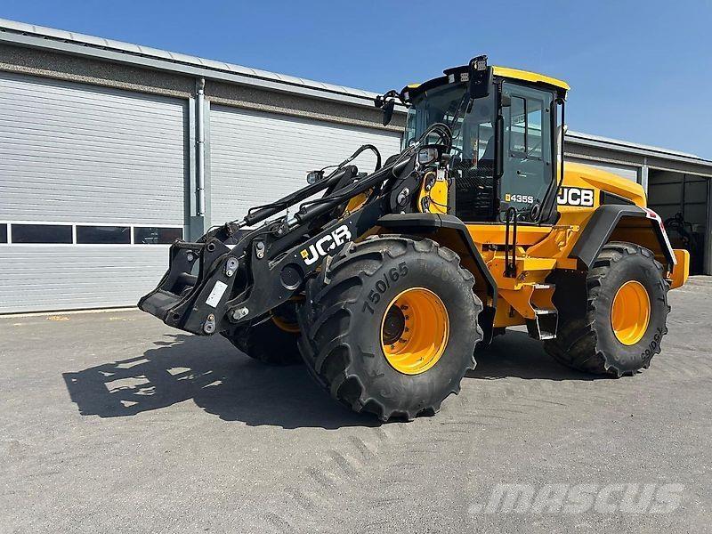 JCB 435S Gumikerekes homlokrakodók